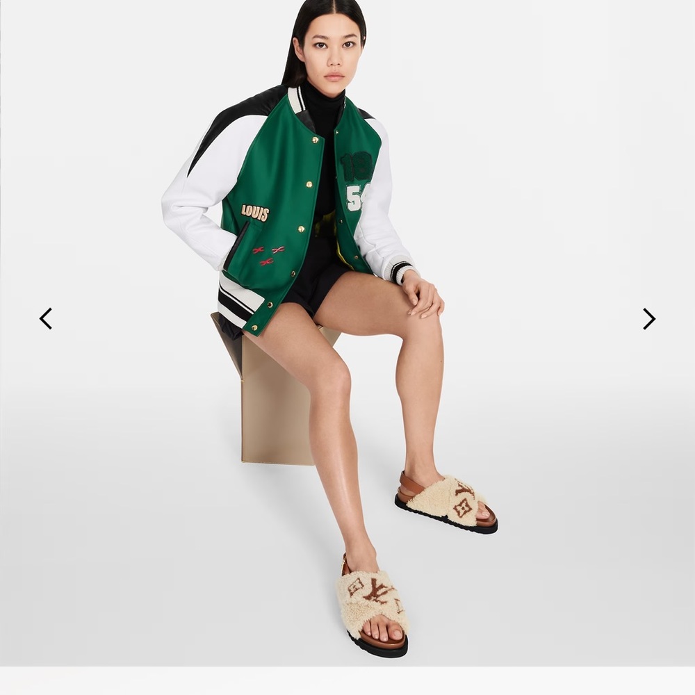 Louis Vuitton PASEO FLAT COMFORT SANDAL EU 38 US Size 8